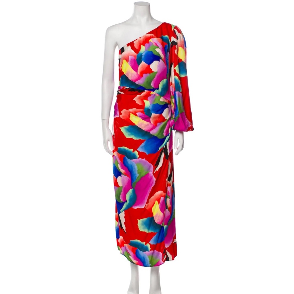Farm Rio one shoulder dress
